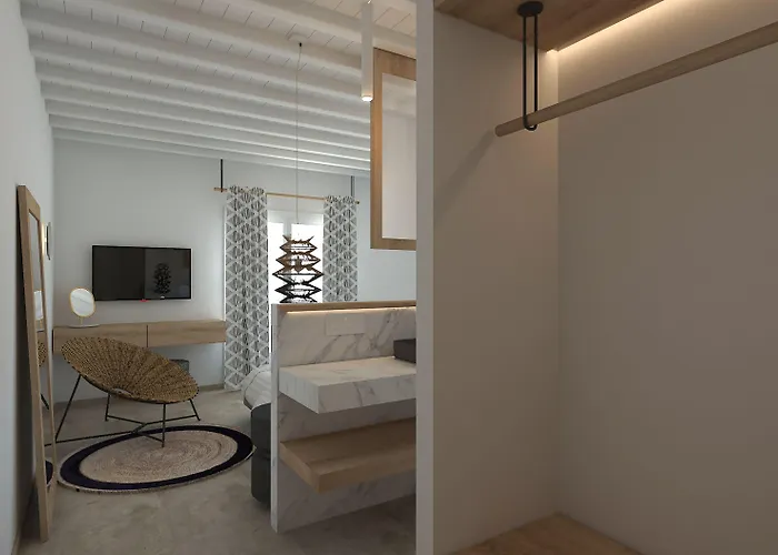 酒店 Apiro Mykonos 4*